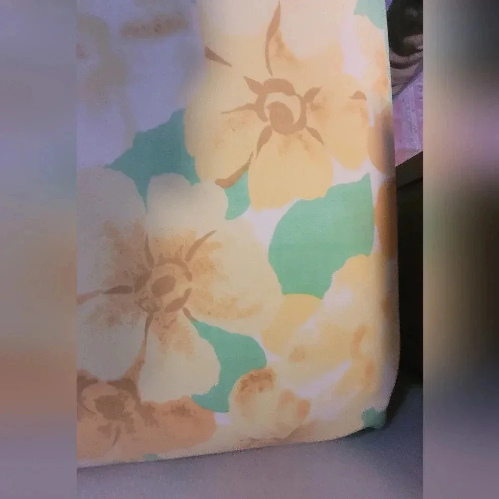 SOLD VINTAGE DBL sz Bedding Complete Set. Aloha  or Florida Granny Style! - Picture 7 of 16